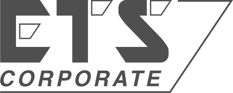 Logo ETS Corporate - Reverse